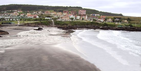 Resultado de imagen de Ensenada  de Santa MarÃ­a del Mar asturias